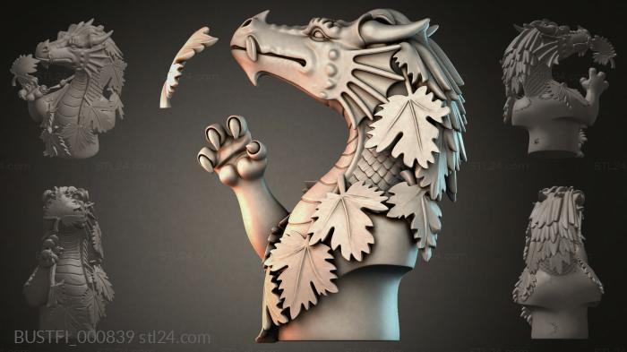 Leaf Dragon 3d STL model