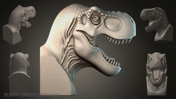 Бюсты фэнтези (BUSTFI_000905) 3D модель для ЧПУ станка