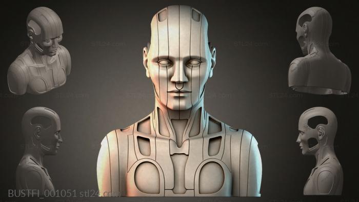 Bust of a Man 3d STL model