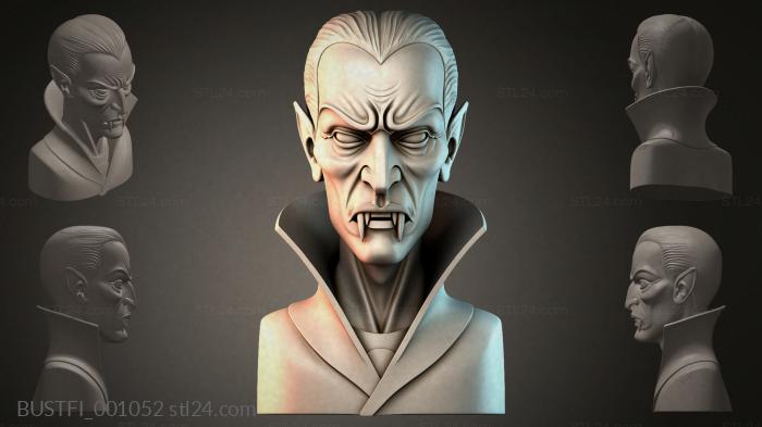 Vampire Bust 3d STL model