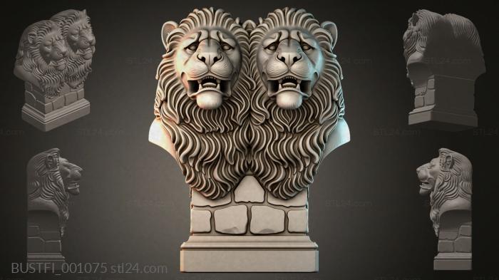 Double Lion 3d STL model