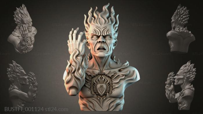 Demonic Bust 3d STL model