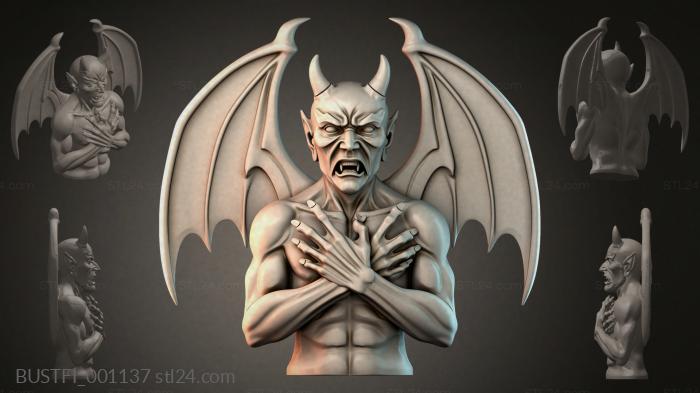 Demon with Wings 3d STL model