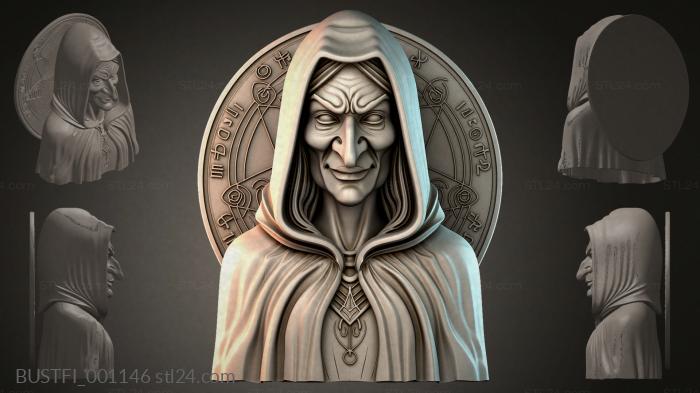 Hooded mask 3d STL model