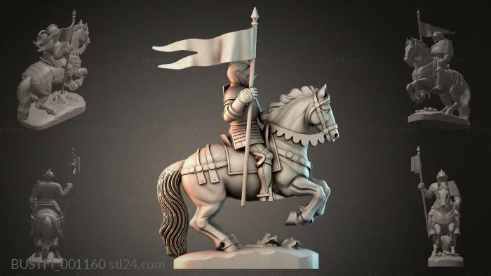 Knight on Horseback 3d STL model