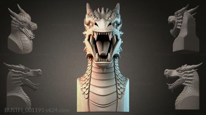 Dragon head 3d STL model