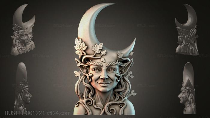 Wood Nymph with Horn 3d STL model
