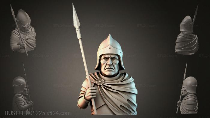 Bust of a Roman legionary 3d STL model