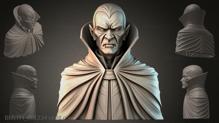 Vampire Bust 3d STL model