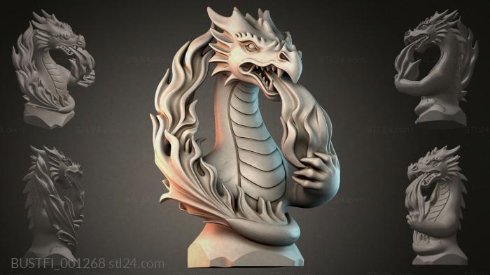 Dragon head 3d STL model