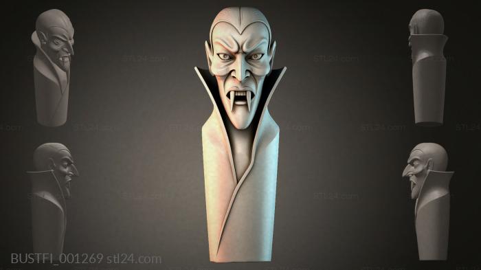 Vampire Bust 3d STL model