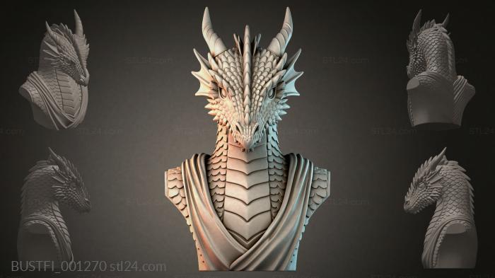Dragon Bust 3d STL model