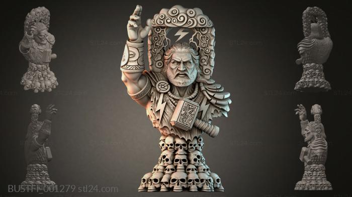 Sculpture with a hammer 3d STL model