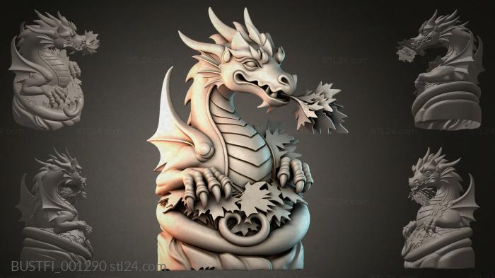 Dragon Bust 3d STL model