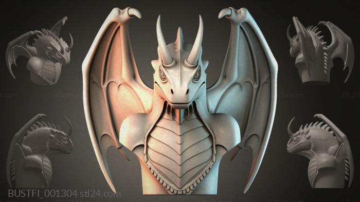 Dragon with Wings 3d STL model