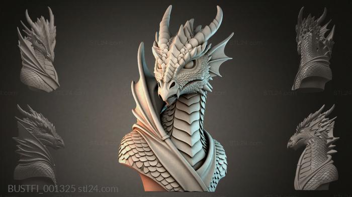 Dragon Bust 3d STL model