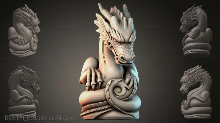 Dragon Sculpture 3d STL model