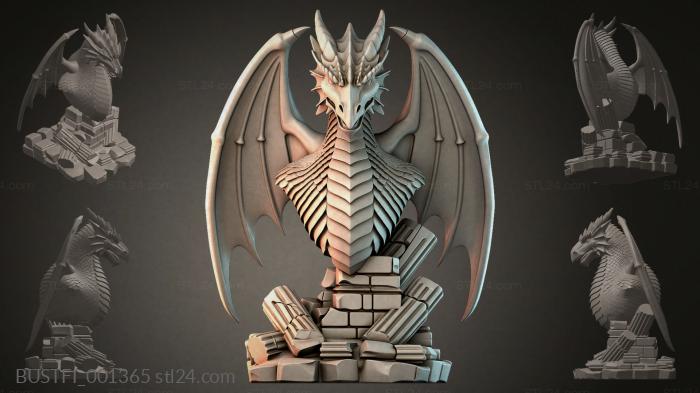 Dragon Sculpture 3d STL model