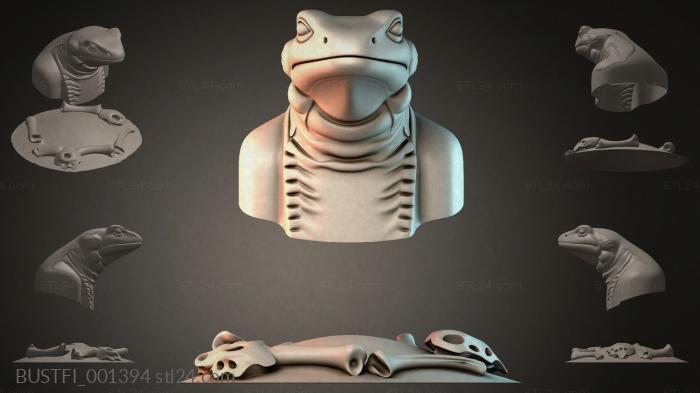 Бюст лягушки