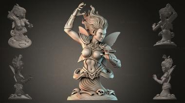 Fantasy busts Skull Fairy 3d model