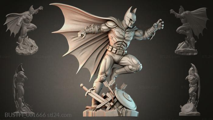 Бюсты фэнтези (BUSTFI_001666) 3D модель для ЧПУ станка