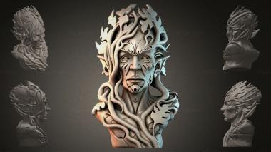 Fantasy busts BUSTFI_001684 3d model