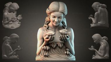 Fantasy busts BUSTFI_001689 3d model