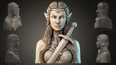 Fantasy busts BUSTFI_001713 3d model