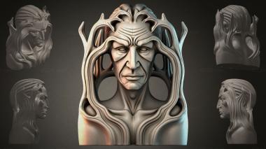 Fantasy busts BUSTFI_001717 3d model