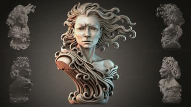Fantasy busts BUSTFI_001726 3d model