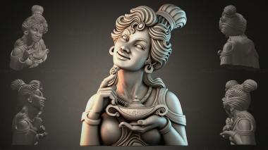 Fantasy busts BUSTFI_001729 3d model