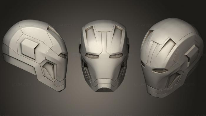 Busts of heroes and monsters (Ironman Mark 45 Age of Ultron, BUSTH_0680) 3D models for cnc