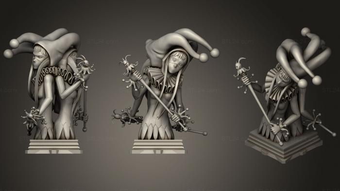 Busts of heroes and monsters (Fate Grand Order Alter Ego Class Chess Piece, BUSTH_0883) 3D models for cnc
