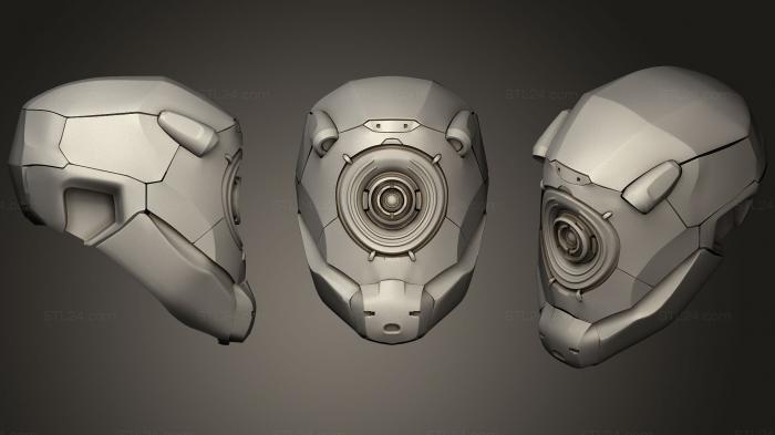 Busts of heroes and monsters (the spark, BUSTH_0930) 3D models for cnc