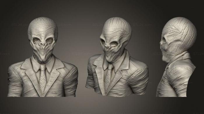 Dr Who Silence Bust