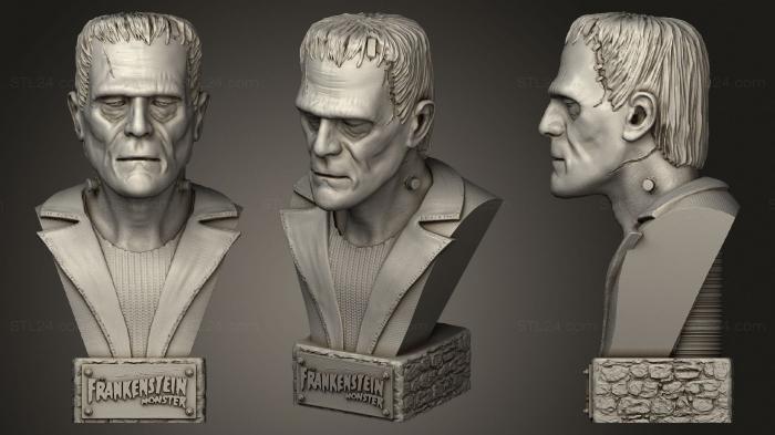 Frankenstein Monster Bust