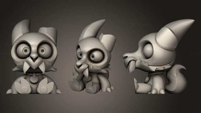 Busts of heroes and monsters (King No Eyelids, BUSTH_1423) 3D models for cnc