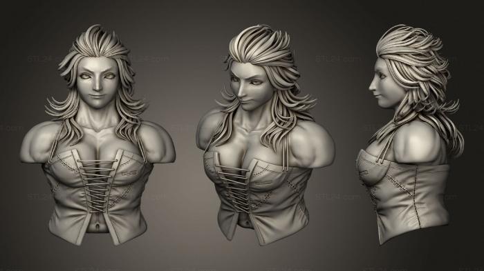 Busts of heroes and monsters (Noi Dorohedoro, BUSTH_1557) 3D models for cnc