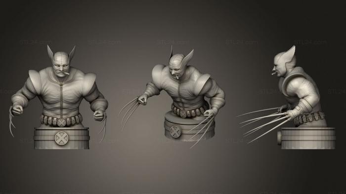Wolverine bust