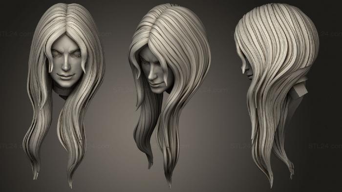 Busts of heroes and monsters (X23 Bust, BUSTH_1825) 3D models for cnc