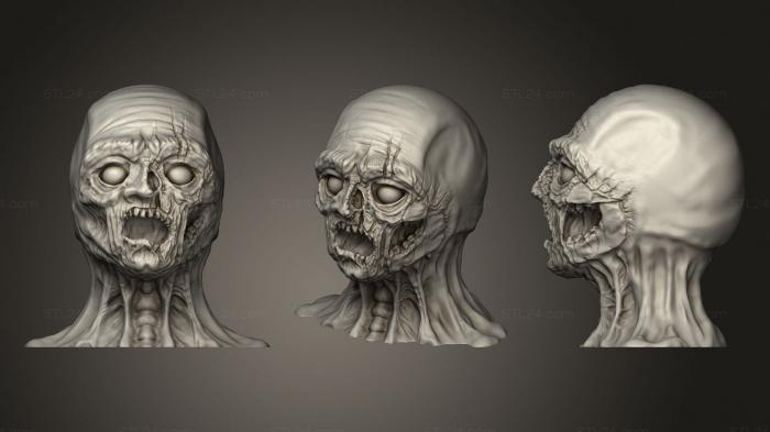 Zombie high detail sculpt