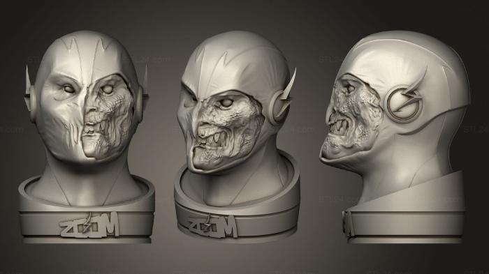 Busts of heroes and monsters (Zoom Bust, BUSTH_1853) 3D models for cnc