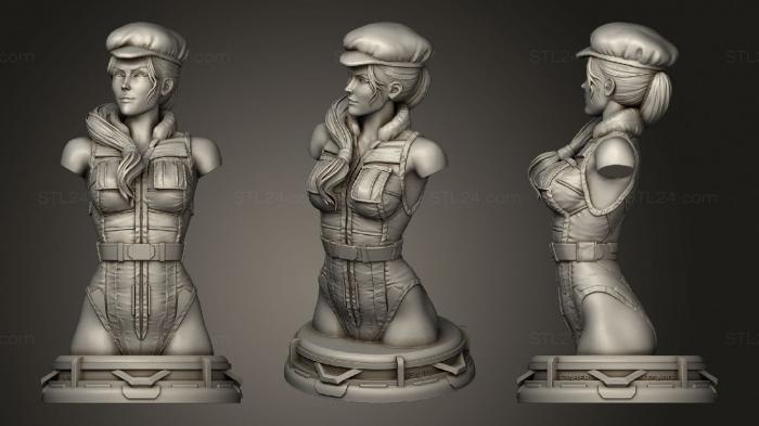 Agent Cammy Bust