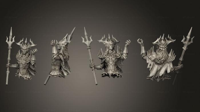 Busts of heroes and monsters (Crusade of Darkness 5, BUSTH_2004) 3D models for cnc