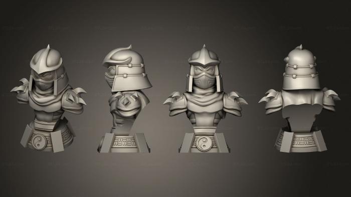 Busts of heroes and monsters (Destruidor, BUSTH_2023) 3D models for cnc