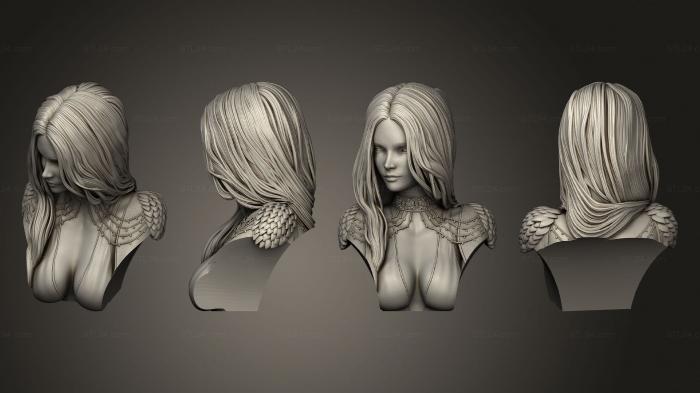 Busts of heroes and monsters (Egyption Armless 01, BUSTH_2029) 3D models for cnc