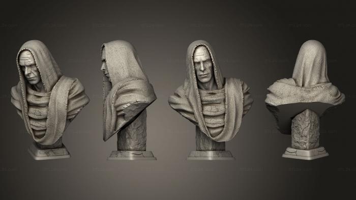 Busts of heroes and monsters (Gorr 2, BUSTH_2072) 3D models for cnc