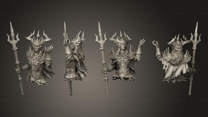 Busts of heroes and monsters (Margareth Bust, BUSTH_2140) 3D models for cnc