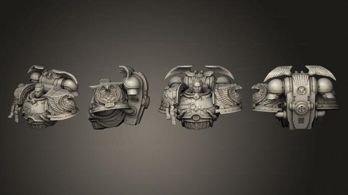 Бюсты монстры и герои (Рогал Дорн, BUSTH_2184) 3D модель для ЧПУ станка