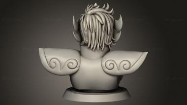 Busts of heroes and monsters (Aiolia Sekai, BUSTH_2276) 3D models for cnc